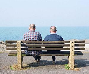 Seeing fewer older people in the street may lead low-income adults to fast-track their lives