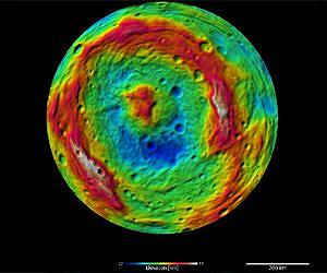 Dawn Collects a Bounty of Beauty from Vesta