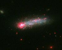 Hubble Reveals Stellar Fireworks in 'Skyrocket Galaxy'