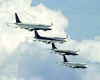 Chinese capital leaving as a jet plane