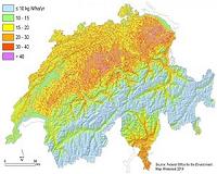 Nitrogen deposition reduces Swiss plant diversity