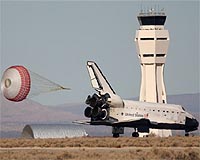 Space shuttle Endeavour lands safely in California