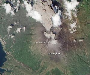 Activity At Sakurajima Volcano Intensifies