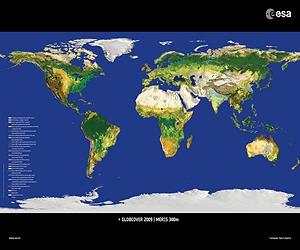 ESA Unveils Latest Map Of World's Land Cover