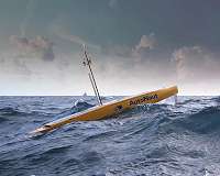 Using a robot to deploy robots in remote oceans