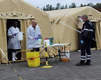 Space-enabled mobile laboratory ready for medical emergencies