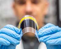 Bendy, ultra-thin solar cell