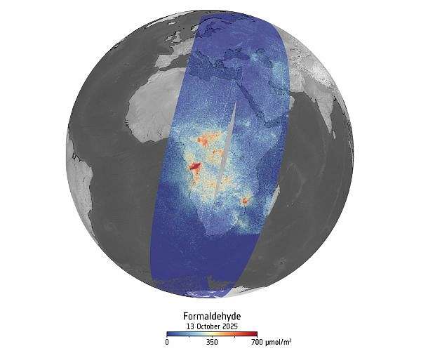 Sentinel-5 debuts images of atmospheric gases