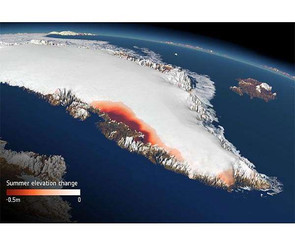 Study: Fast melting of Greenland Ice Sheet will affect sea-level rise