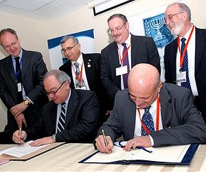 Israel Signs Cooperation Agreement