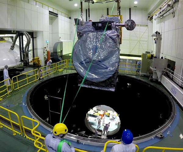 Juice moves into Large Space Simulator