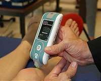 MyotonPRO tests muscle tension and stiffness