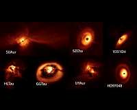 Astronomers capture rare images of planet-forming disks around stars