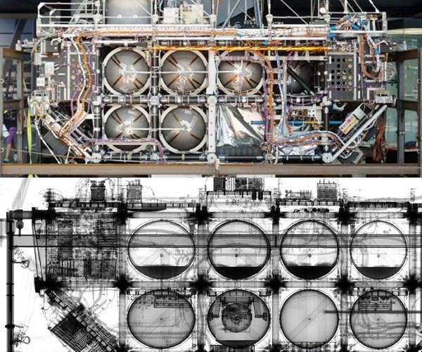 Researchers use X ray analysis to examine flown European satellite