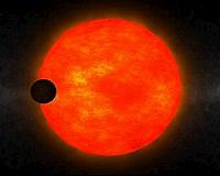 New exoplanet too big for its star