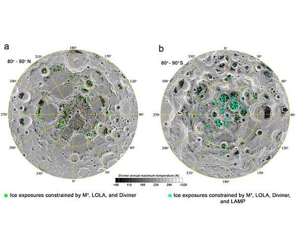 Ancient cold traps at lunar south pole identified as prime targets for Artemis ice sampling