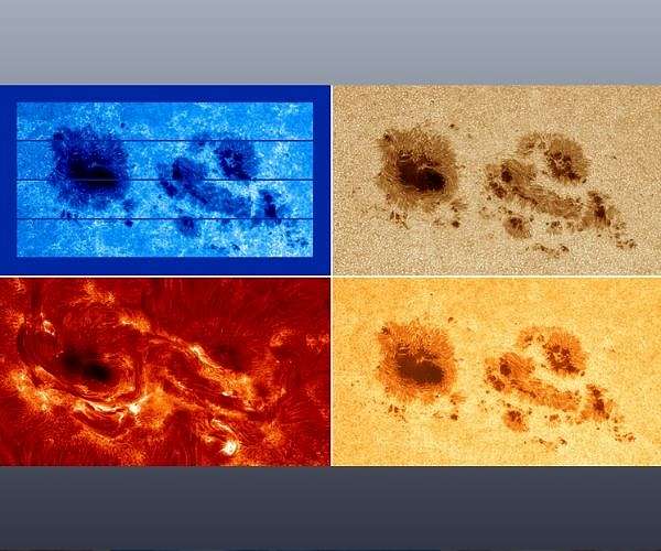 Solar telescope captures flare rich sunspot region in fine detail