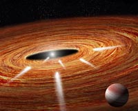 Hubble detects 'exocomets' taking the plunge into a young star