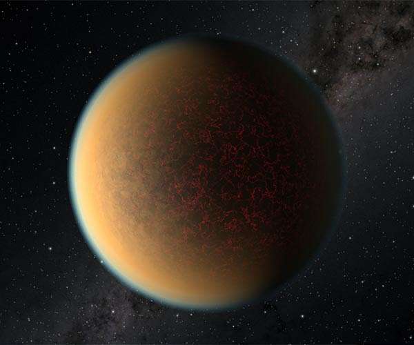 New ESO observations show rocky exoplanet has just half the mass of Venus