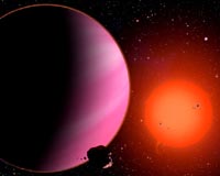 Distant planet's atmosphere shows evidence of water vapor