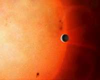 Planet on edge of destruction in 18-hour year frenzy