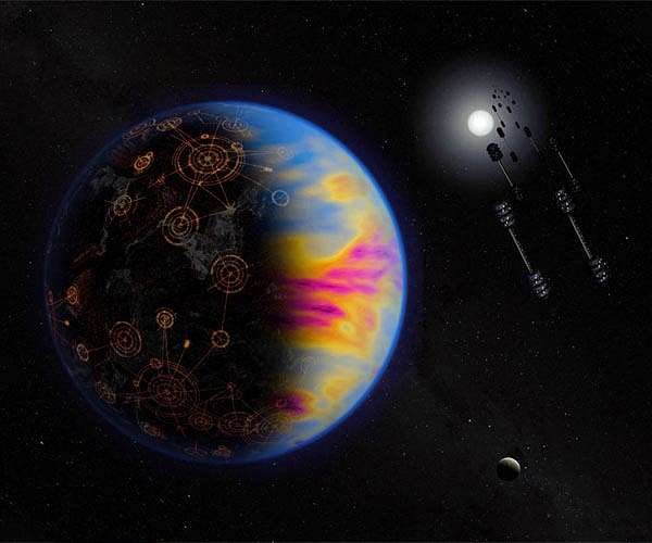 Pollution could be one way to find an extraterrestrial civilization