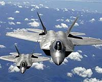 F-22 Raptors deploy to Middle East