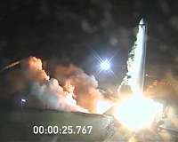 SpaceX tests first stage of 'world's most powerful rocket'