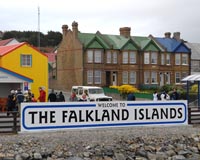 Argentine leader claims Falklands a NATO nuclear base