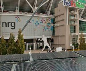 Largest Solar Installation at Professional Football Stadium