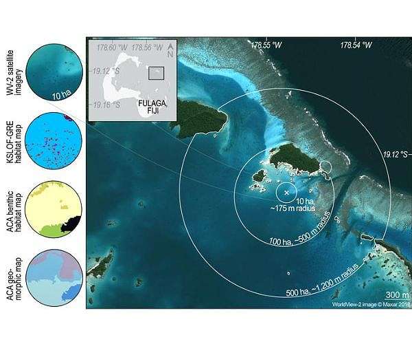 Researchers use satellites to analyze global reef biodiversity