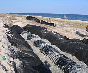 Researchers Devise Hidden Dune Filters To Treat Coastal Stormwater Runoff