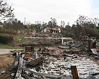 First Detailed Look At The Progress Of A Wildland-Urban Fire