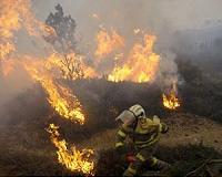 Firefighters battle over 130 wildfires in northern Spain