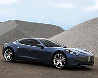 Launch Of Fisker Premium Hybrid At North American International Auto Show