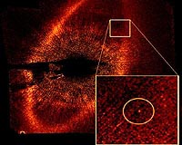 Hubble Snaps Exoplanet Orbiting Nearby Star