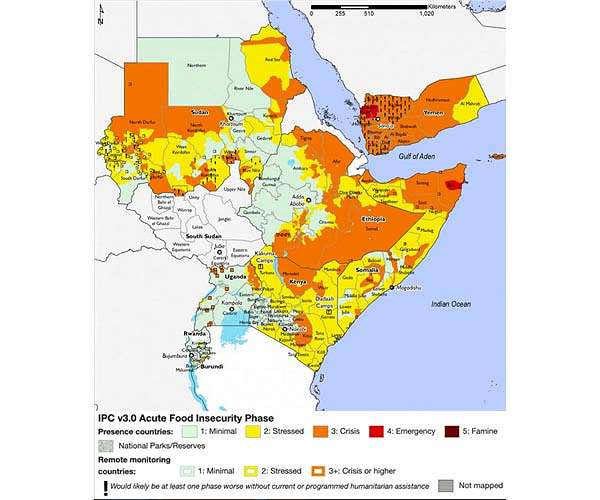 Horn of Africa drought drives 20 million towards hunger