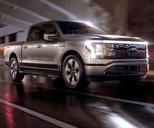 Ford unveils its first all-electric pickup truck