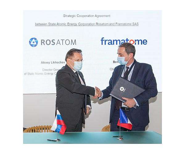 Framatome and Rosatom sign long-term cooperation agreement