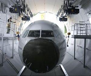 Aircraft systems tested in the environmental chamber