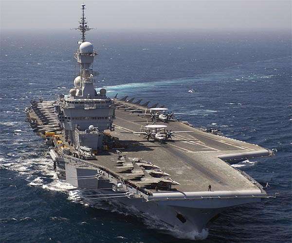 USS Donald Cook joins French carrier strike group in NATO exercise