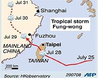 Five dead as storm wreaks havoc in China