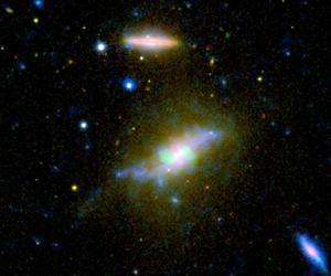 Cosmic 'Leaf Blower' Robs Galaxy of Star-Making Fuel