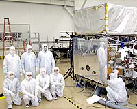 NASA Glast Satellite Gets Unwrapped For The Holidays
