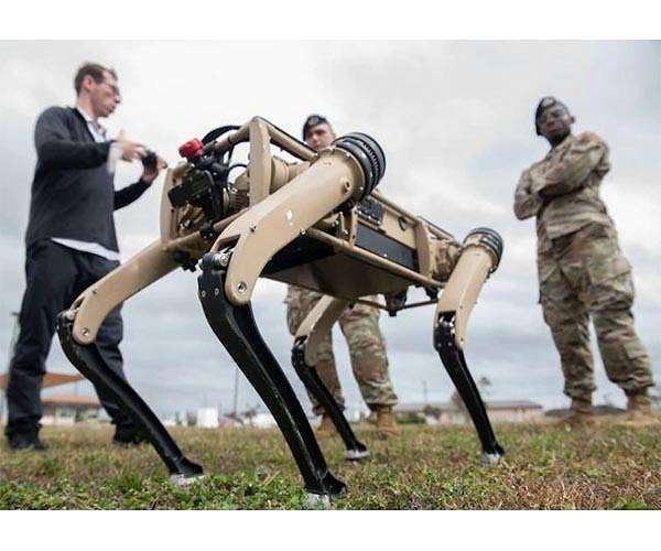 Robot dogs to enhance security at Tyndall AFB, Fla.
