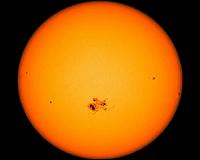 NASA's SDO Observes Largest Sunspot of the Solar Cycle