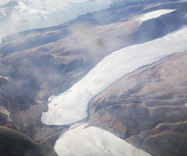 Glaciers flowed on ancient Mars, but slowly