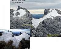 Last remaining glaciers in the Pacific will soon melt away