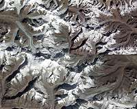 Slow flow for glaciers thinning in Asia