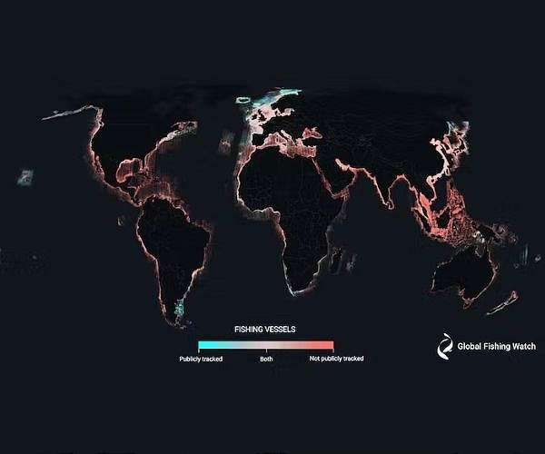Sentinel-1 and AI reveal 75% of fishing vessels not tracked